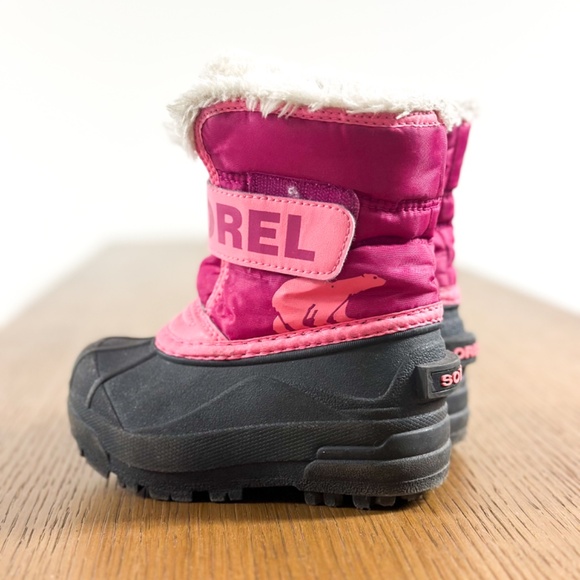 Sorel Snow Boots Toddler Size 8 - Picture 3 of 8